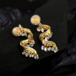 Flash! Original thick plated 18k real gold fringed zircon earrings, light luxury and high-end temperament silver needle earrings - Image 4