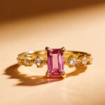 Natural garnet&Luxury Fashion Natural Garnet Silver Inlaid Ring - Image 3