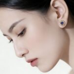 Exquisite High-end Tanzanite 925 Sterling Silver Stud Earrings Luxury Design Daily Wear Gift - Image 2