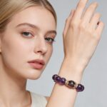【Wings of Dreams】Natural Uruguayan Amethyst Bracelet Women's Bolivian Purple Bracelet - Image 3