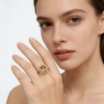 Wealth Eye Vintage Natural Citrine Ring - Yellow, Silver-Inlaid S925 Silver, Perfect for Daily Wear & Special Occasions - Image 5