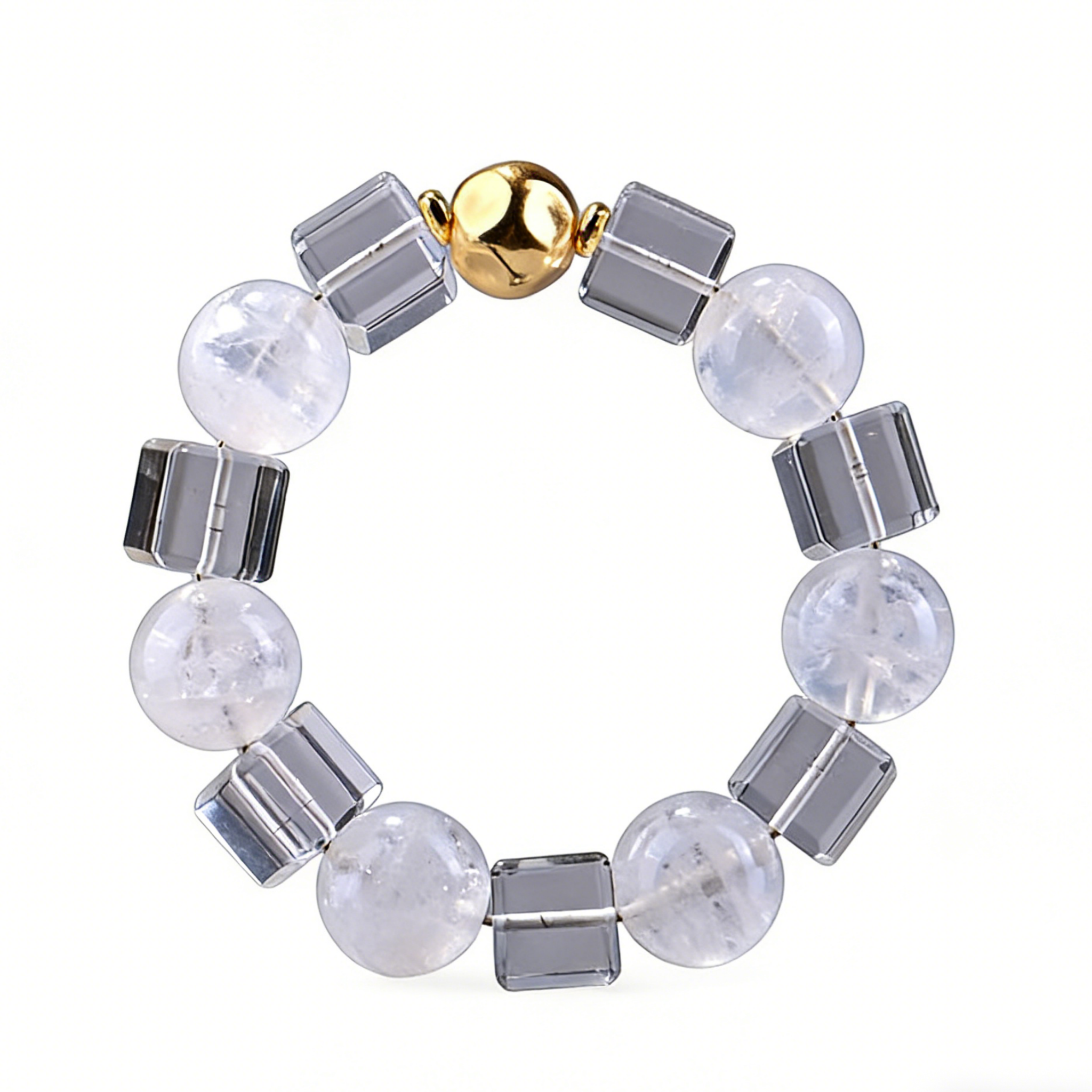 ApUzpNYJKxVATF5A4Siq7g-7.png Natural crystal bracelet natural white ghost crystal fortune bracelet natural white crystal purification bracelet for girlfriend - Image 1