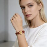 Blast Flash Disco Beaded Lace Red String Bracelet  A multi-layered bracelet woven for the autumn and winter of ones birth year - Image 2