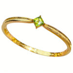Elegant Vintage Style  Peridot Bracelet
