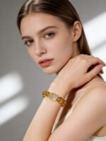 Vintage Art Style Oil Painting Frame Designed Earrings for Daily Commute - Image 2