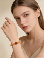 Vintage High-quality Genuine Full Wax Butterscotch Yellow Natural Old Amber Jewelry - Image 2