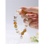 12 Zodiac Natural Quartz Bracelet, S925 Silver, Perfect for Gifts - Image 4