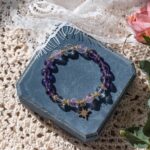 Natural Amethyst Bracelet, Crystal Bracelet for Women, Luxurious Gift - Image 3