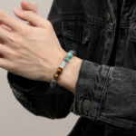 Silver 999 Six-Character Mantra Men's Vintage Tibetan Script Bracelet - Image 4