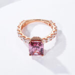 Love God Dora Natural Zircon Ring - Rose Gold, S925 Silver, Perfect for Daily Wear & Formal Occasions - Image 6