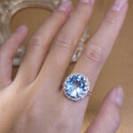 Natural Sapphire Ring, entirely set with S925 silver jewelry - Image 4