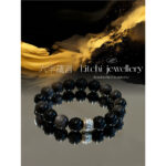 2026 New Six-Character Mantra Bracelet Natural Obsidian Obsidian Couple Bracelet Jewelry Gift for Boyfriend - Image 7