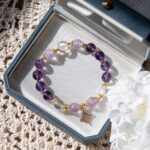 Natural Amethyst Bracelet, Crystal Bracelet for Women, Luxurious Gift - Image 4