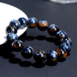 Natural 7A Blue Petal Stone Bracelet, Crystal Bracelet, Petal Stone Bead DIY - Image 2