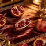 New Chinese Style & Western Glamour Pomegranate Bubble Red Corundum - Image 3