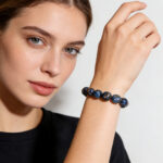 Natural 7A Grade Blue Pietersite Bracelet - Storm Gem Bracelet for Energy Healing & Courage Enhancement - Image 2