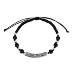 Cloud Pattern Bracelet Vintage Agate Beaded Men's