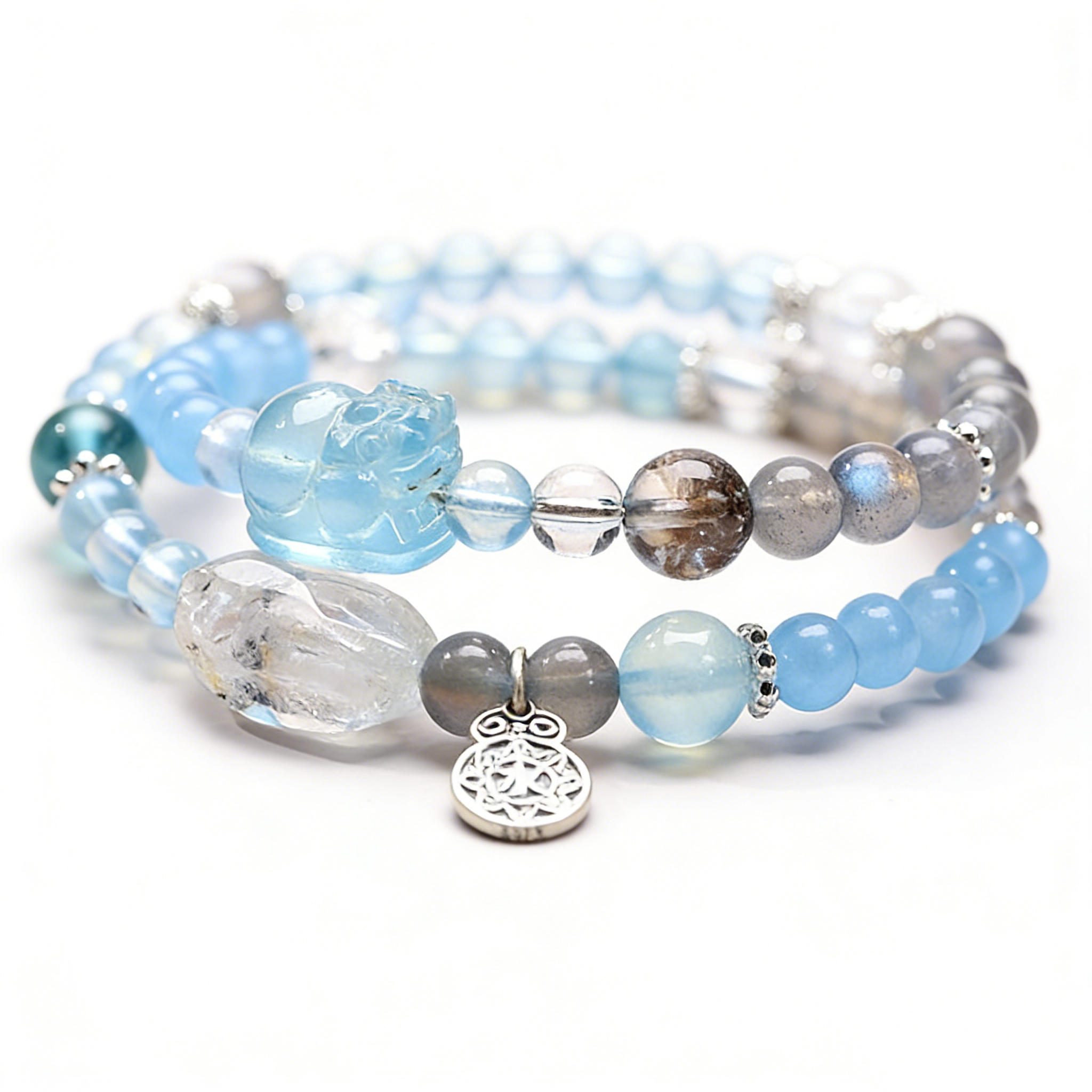 微信图片_2026-03-08_105209_641 Luxury Feng Shui Five Elements Multi-Treasure Natural Crystal Bracelet - Image 1