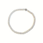 Luxury Pearl Necklace Daily Wear White Handcrafted Freshwater Pearl