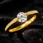 Light Luxury Suspended Single Diamond Smart Ring with Micro-Setting Craftsmanship - Image 3