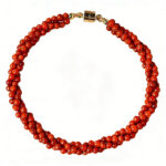 Bohemian Style South Red Agate Twist Multi-Gem Fashion Bracelet - Image 4